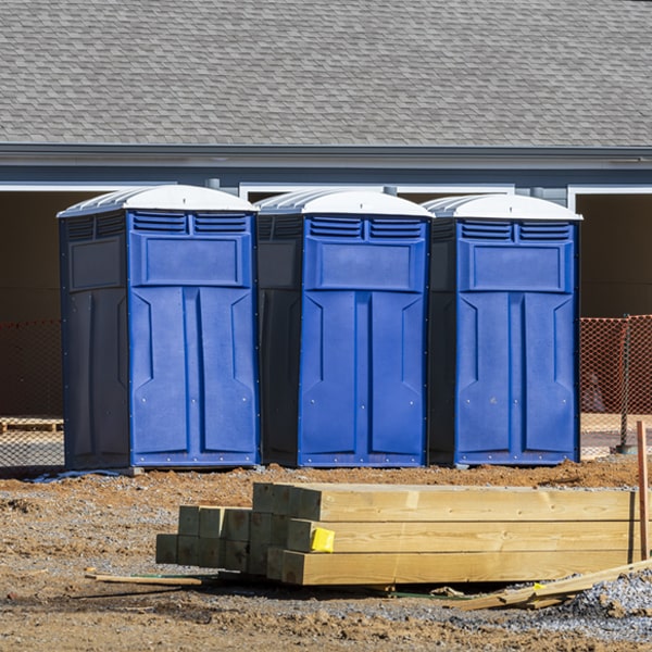 is there a specific order in which to place multiple porta potties in Elkville IL